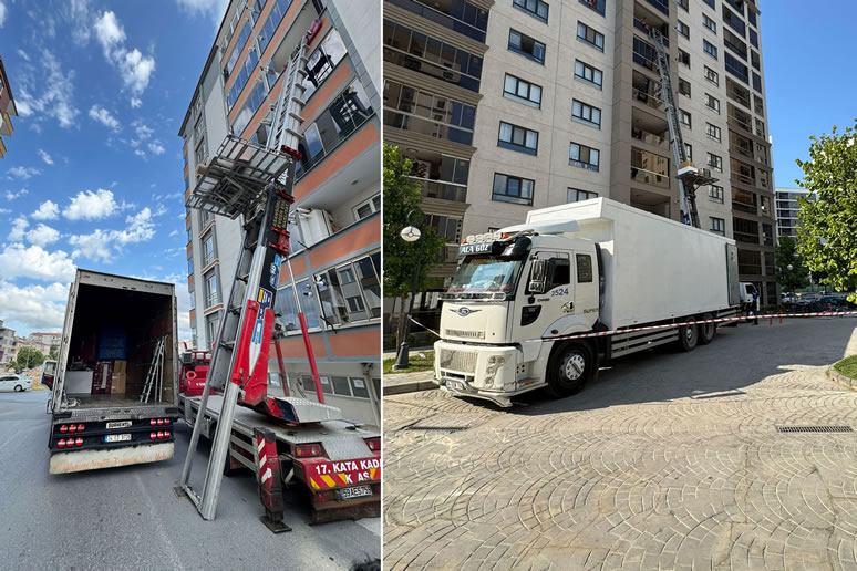 Asansörlü Nakliyat Hizmeti